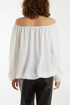 Off The Shoulder Necklace Top Tops WearAll