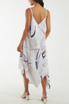 Abstract Cami Hanky Hem Dress Dresses WearAll