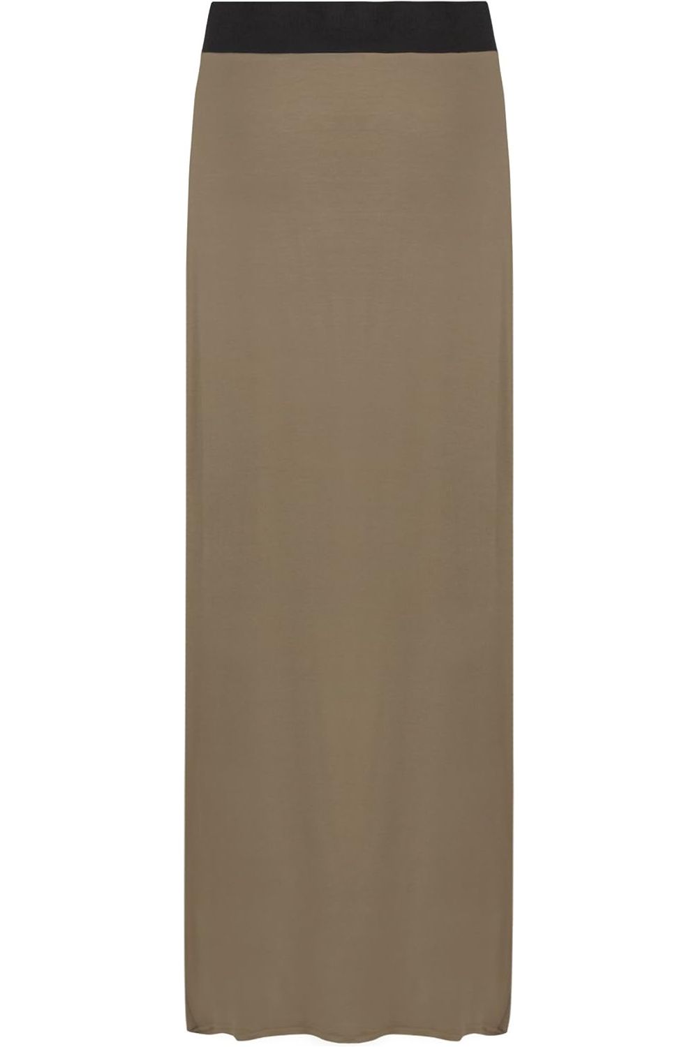 Plus Size Pencil Long Maxi Skirt Elasticated Waist Skirt WearAll