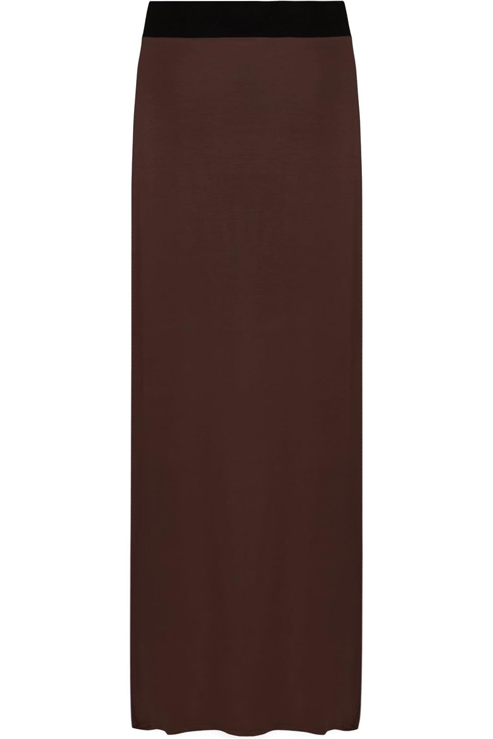 Plus Size Pencil Long Maxi Skirt Elasticated Waist Skirt WearAll