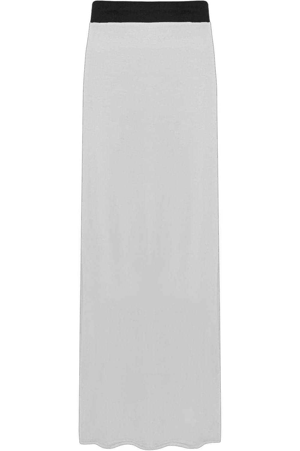 Plus Size Pencil Long Maxi Skirt Elasticated Waist