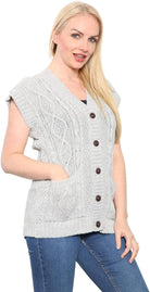 Sleeveless Button Cardigan cardigan WearAll