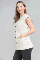 Sleeveless Button Cardigan cardigan WearAll