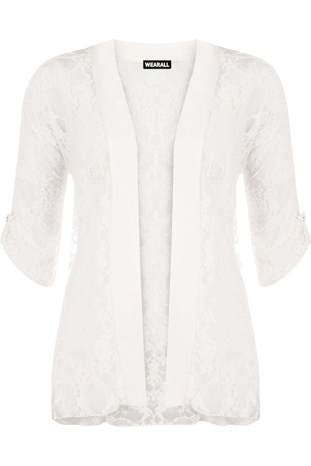 Lace Open Cardigan Top cardigan WearAll