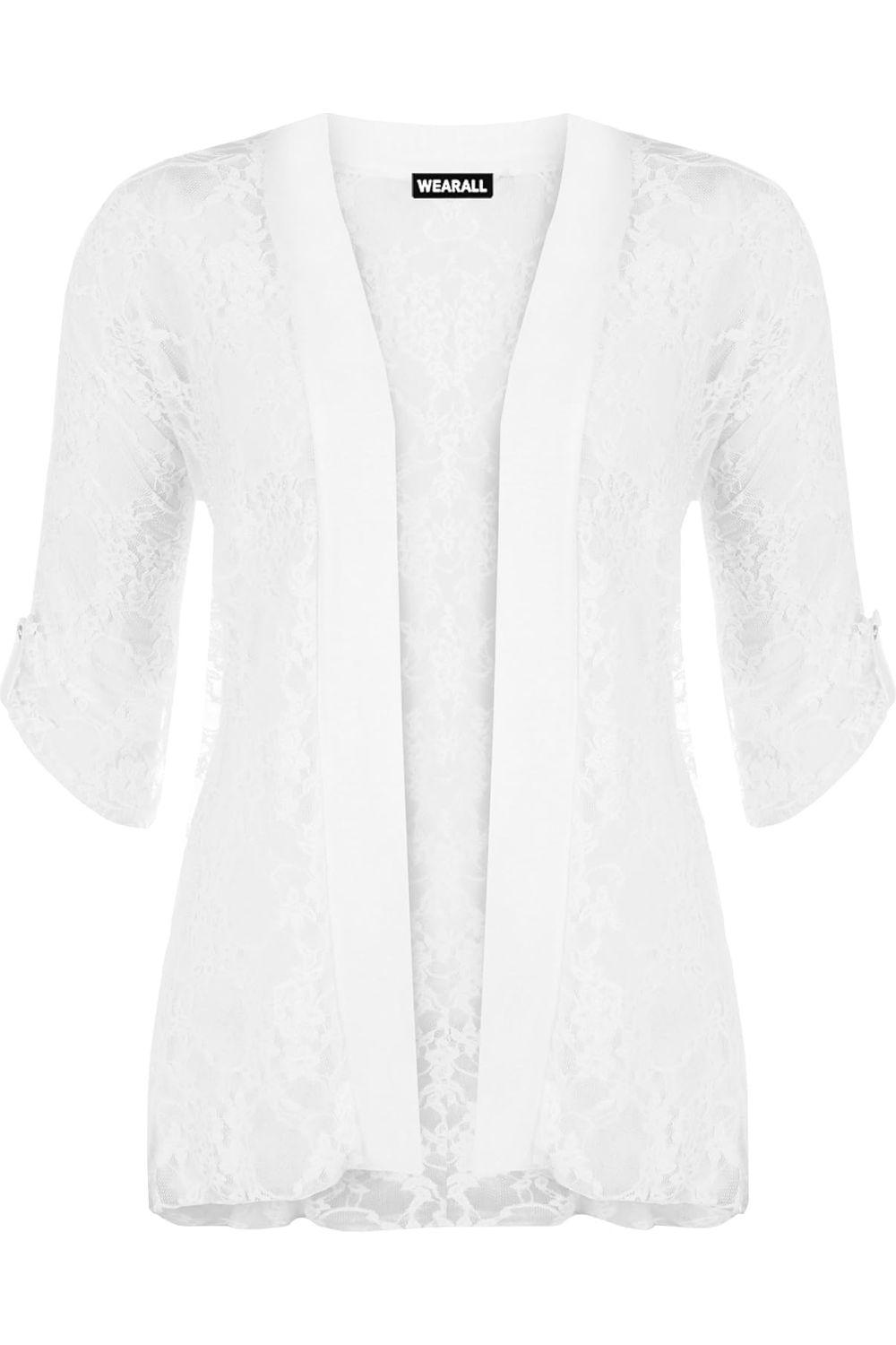 Lace Open Cardigan Top cardigan WearAll