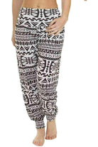 Aztec Print Harem Trouser Trousers WearAll Big Aztec 8-10