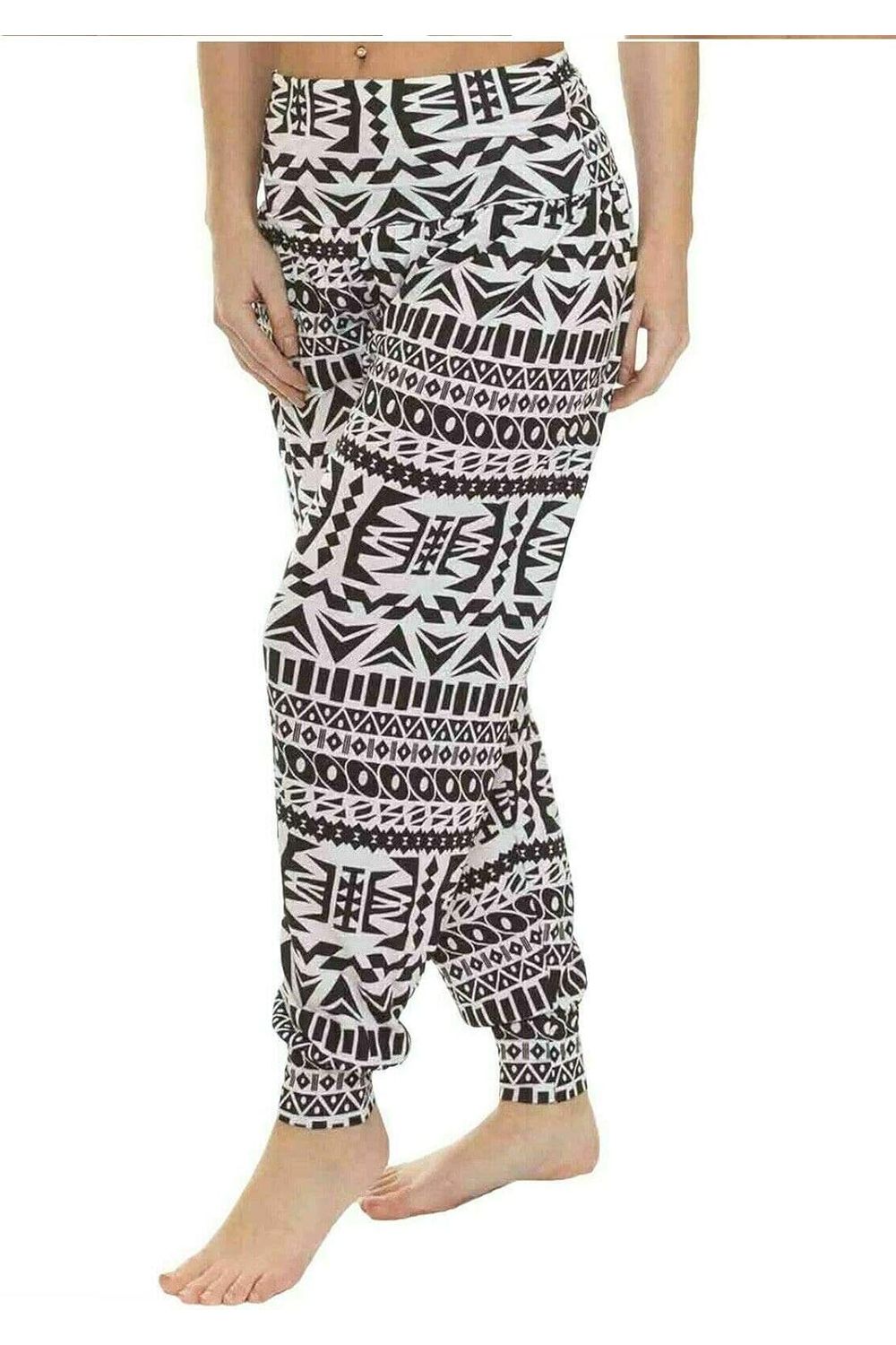 Aztec Print Harem Trouser Trousers WearAll