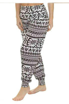 Aztec Print Harem Trouser Trousers WearAll