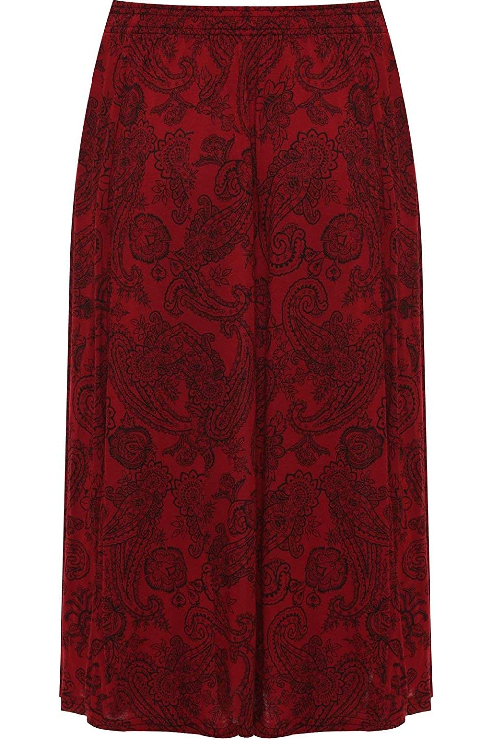 Paisley Print Midi Skirt Skirt WearAll