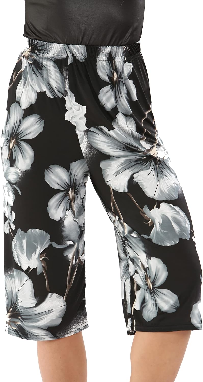 Printed Culottes Shorts WearAll