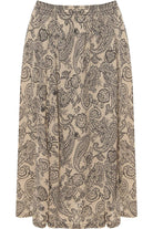 Paisley Print Midi Skirt Skirt WearAll