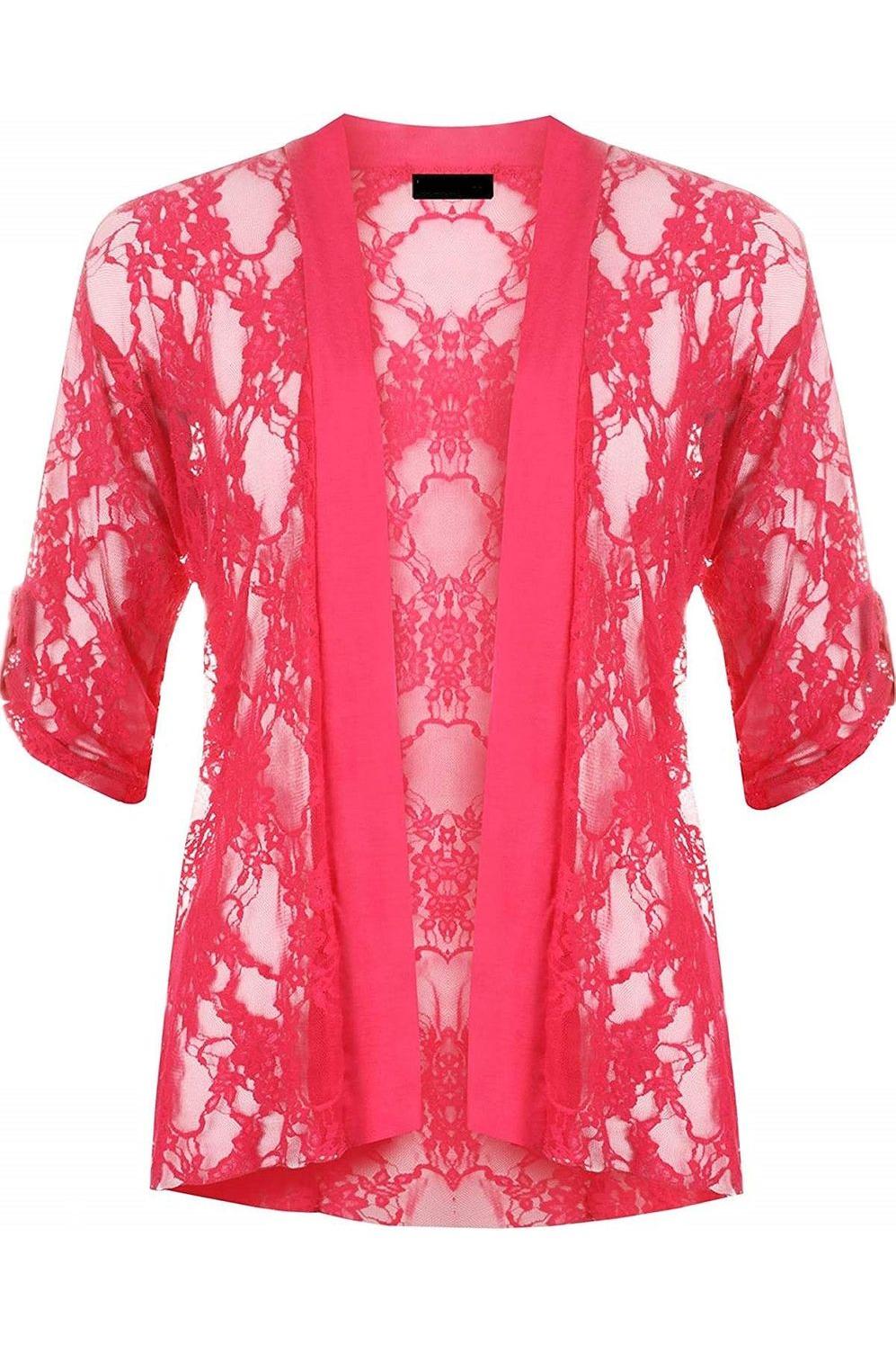 Lace Open Cardigan Top cardigan WearAll