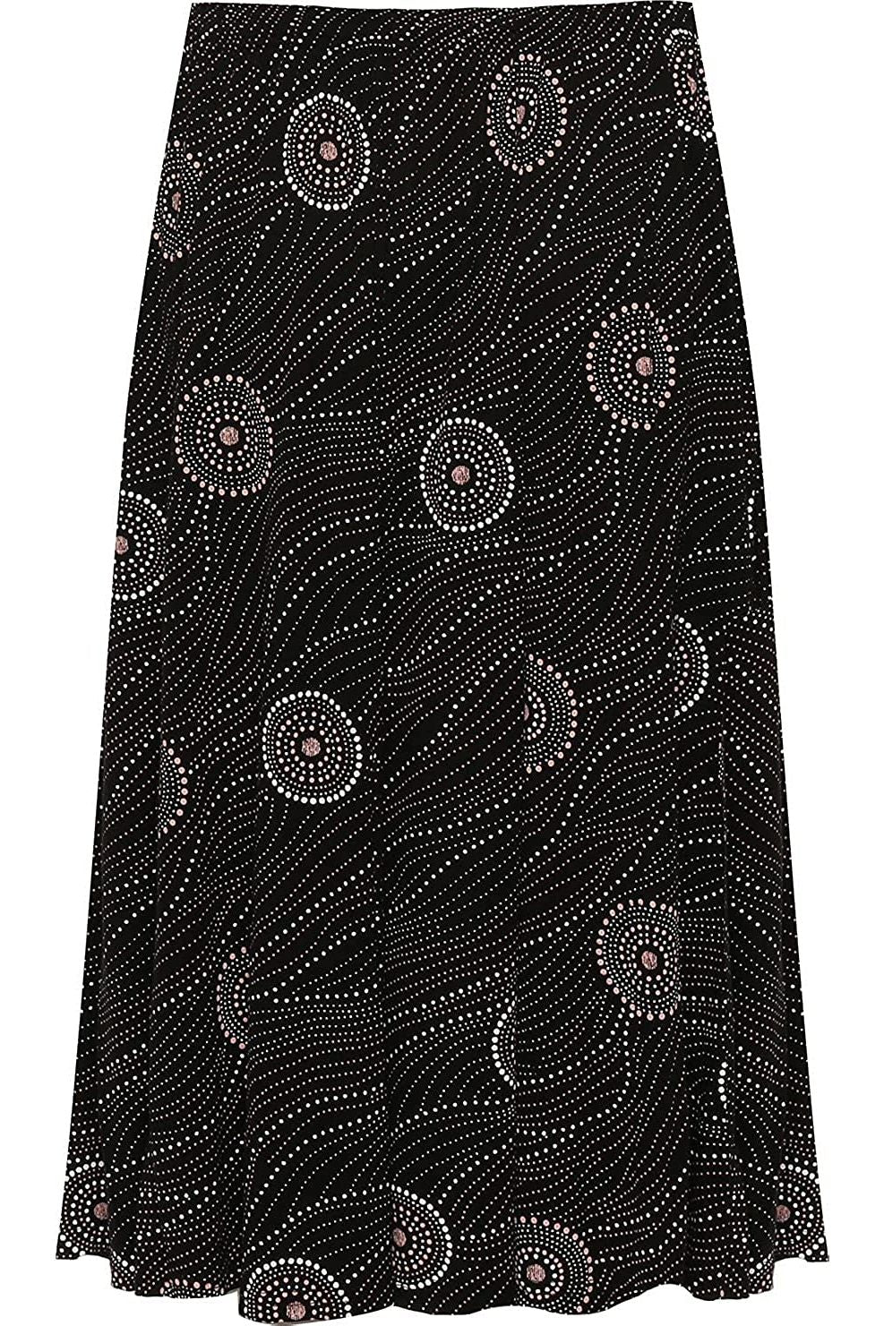 Circle Print Midi Skirt Skirt WearAll