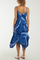 Abstract Cami Hanky Hem Dress Dresses WearAll