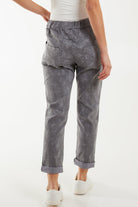 Tie Dye Magic Drawstring Stretch Trouser Trousers WearAll