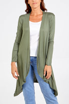 Lightweight Waterfall Cardigan CMF1 WearAll Khaki One Size