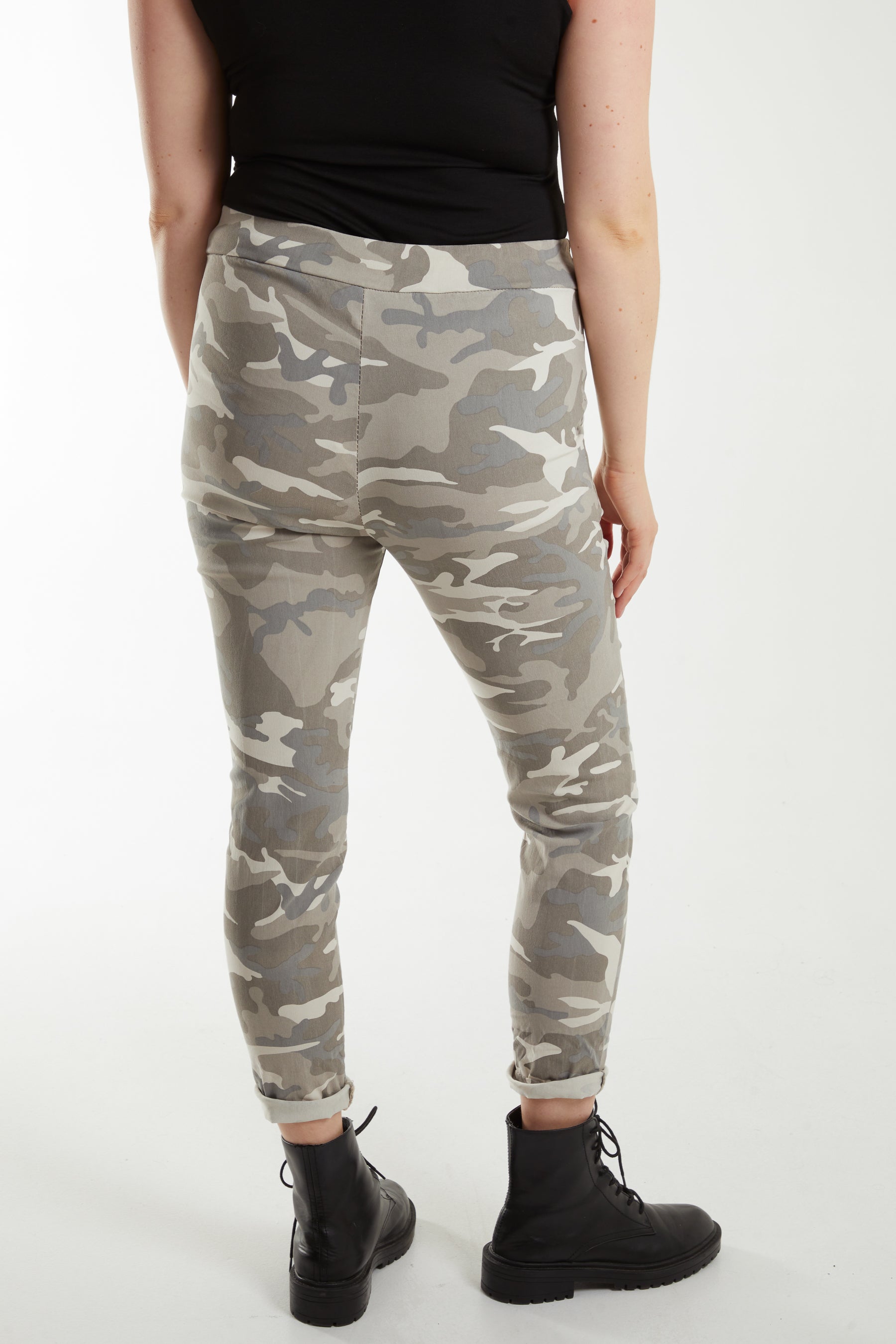 Magic Super Stretch Camouflage Print Trousers TRS1 WearAll