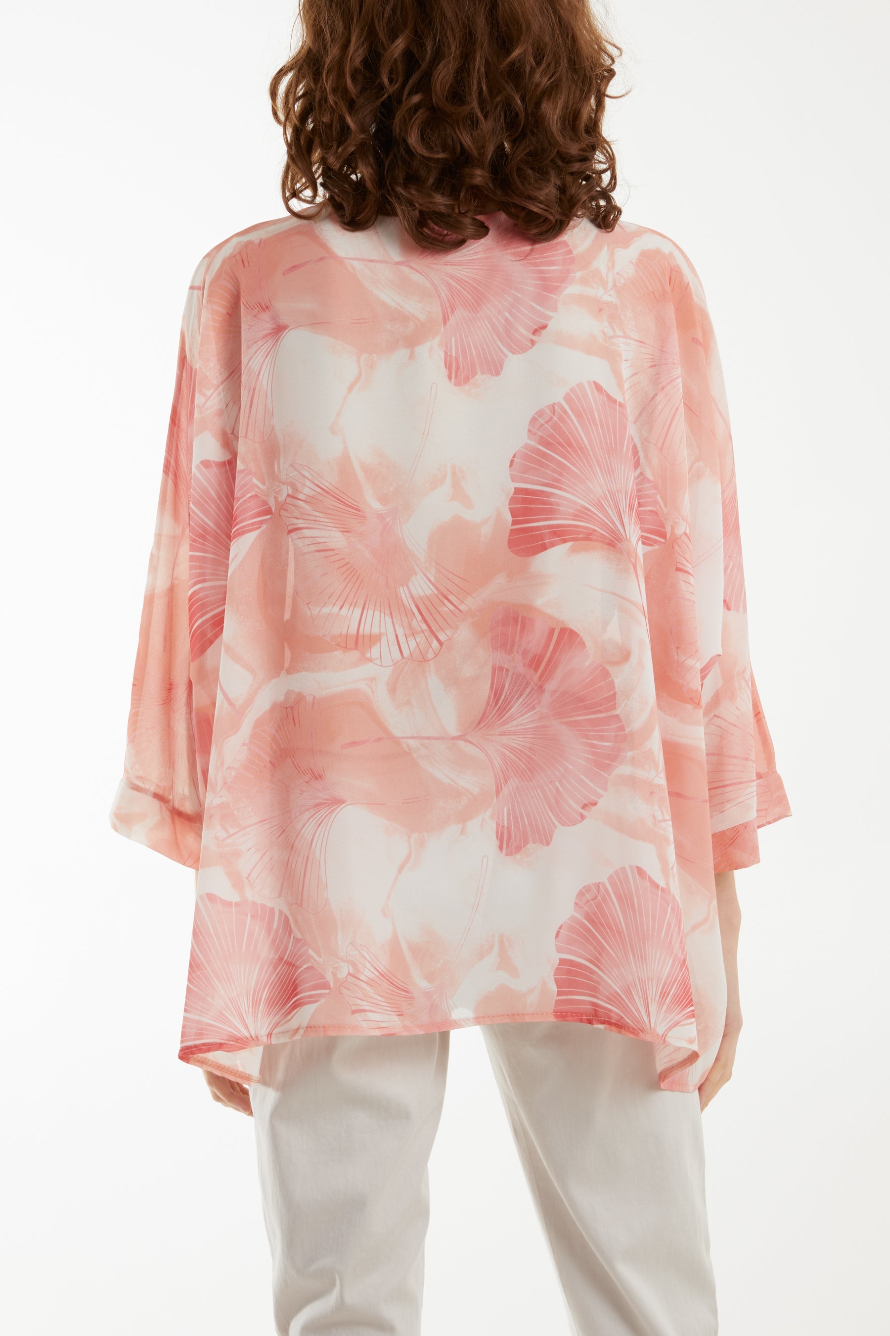 Feather Shell Print Tunic Top Tops WearAll