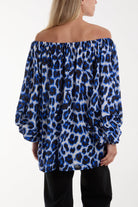 Bardot Leopard Print Blouse Blouses WearAll