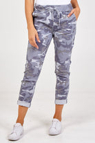 Magic Super Stretch Camouflage Print Trousers TRS1 WearAll