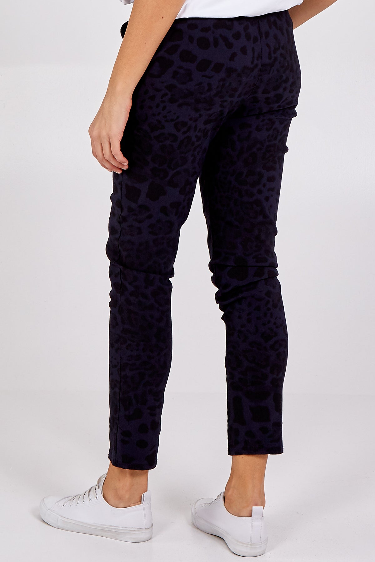 Magic Super Stretch Leopard Print Trousers LEG2 WearAll