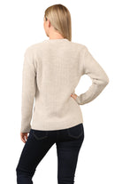 Cable Knitted Jumper Jumpers WearAll