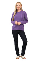 Cable Knitted Jumper Jumpers WearAll