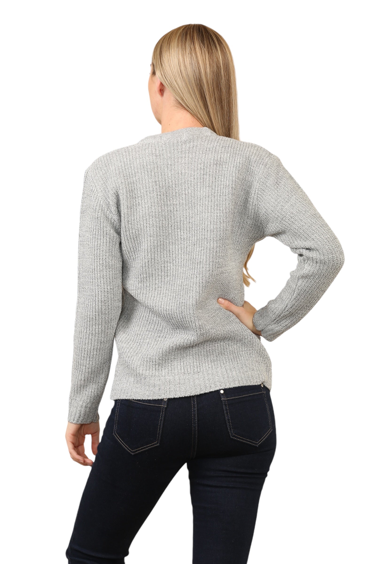 Cable Knitted Jumper Jumpers WearAll