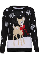 Merry Christmas Snowflake Jumper Tops WearAll