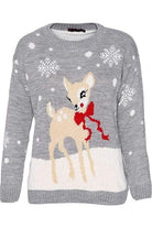 Merry Christmas Snowflake Jumper Tops WearAll