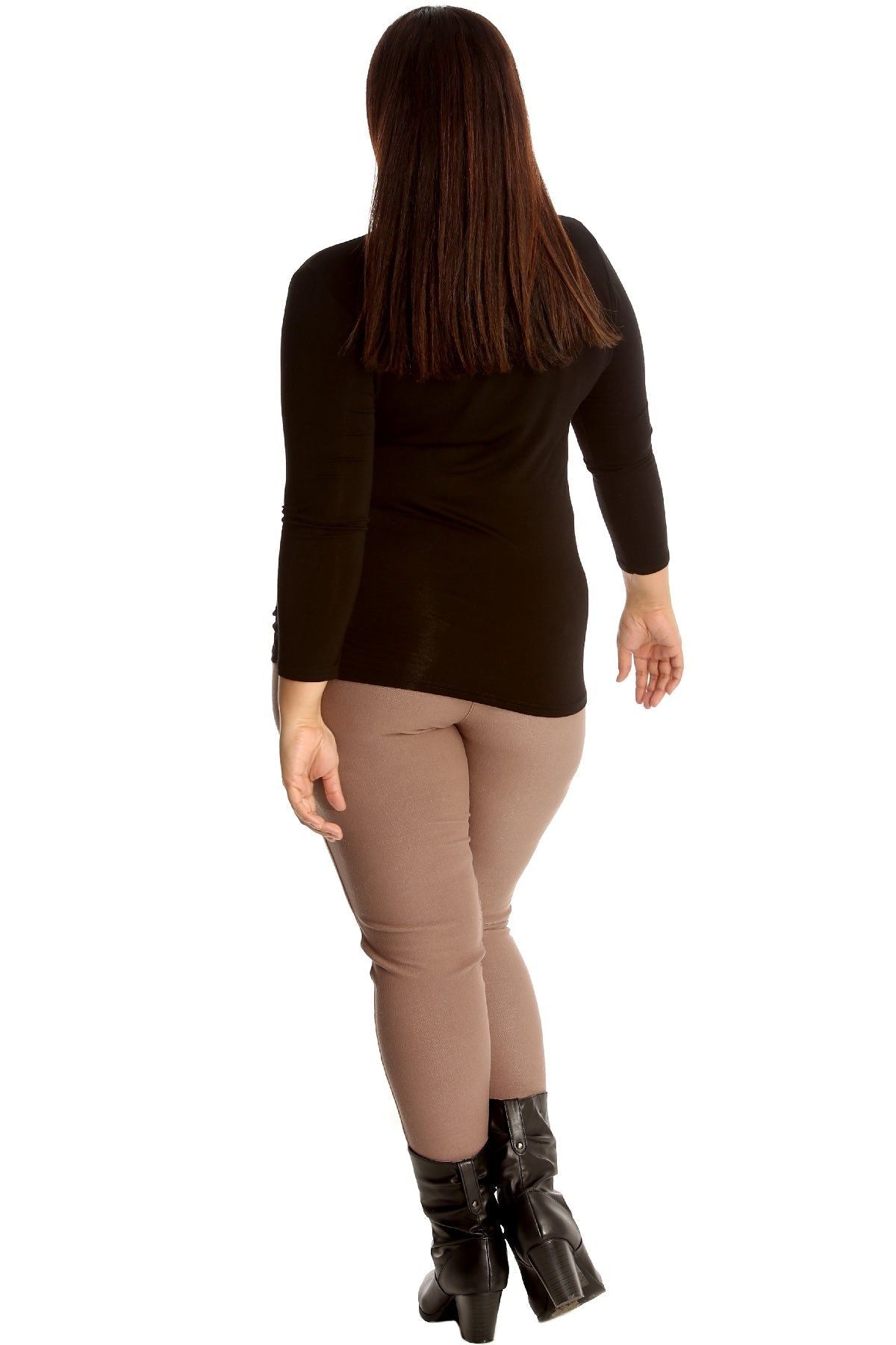 Jeggings Ankle Elasticated Leggings Tops WearAll