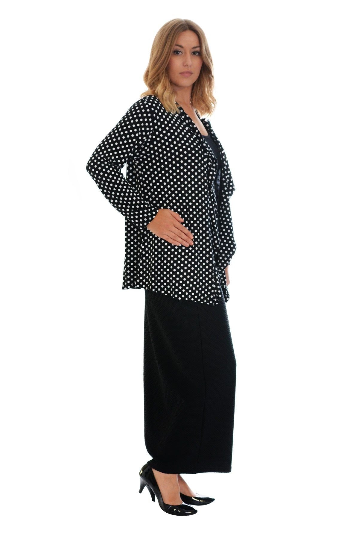 Polka Dot Spot Print Cardigan Top cardigan WearAll