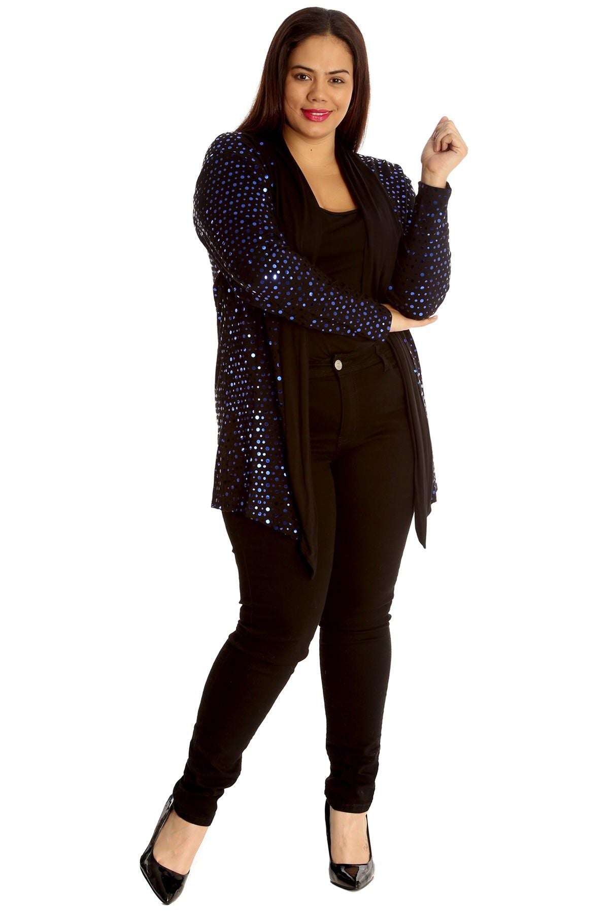 Polka Dot Foil Cardigan cardigan WearAll