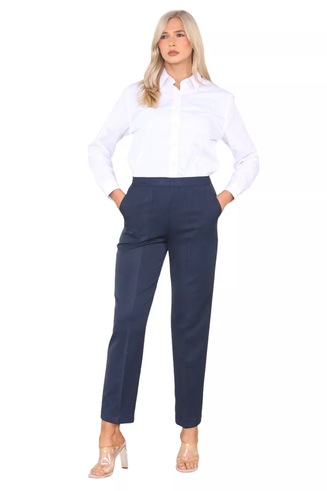 Half Elasticated Pocket Trouser Trousers WearAll