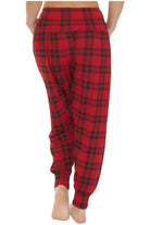 Plus Size Red Tartan Print Harem Trouser Trousers WearAll