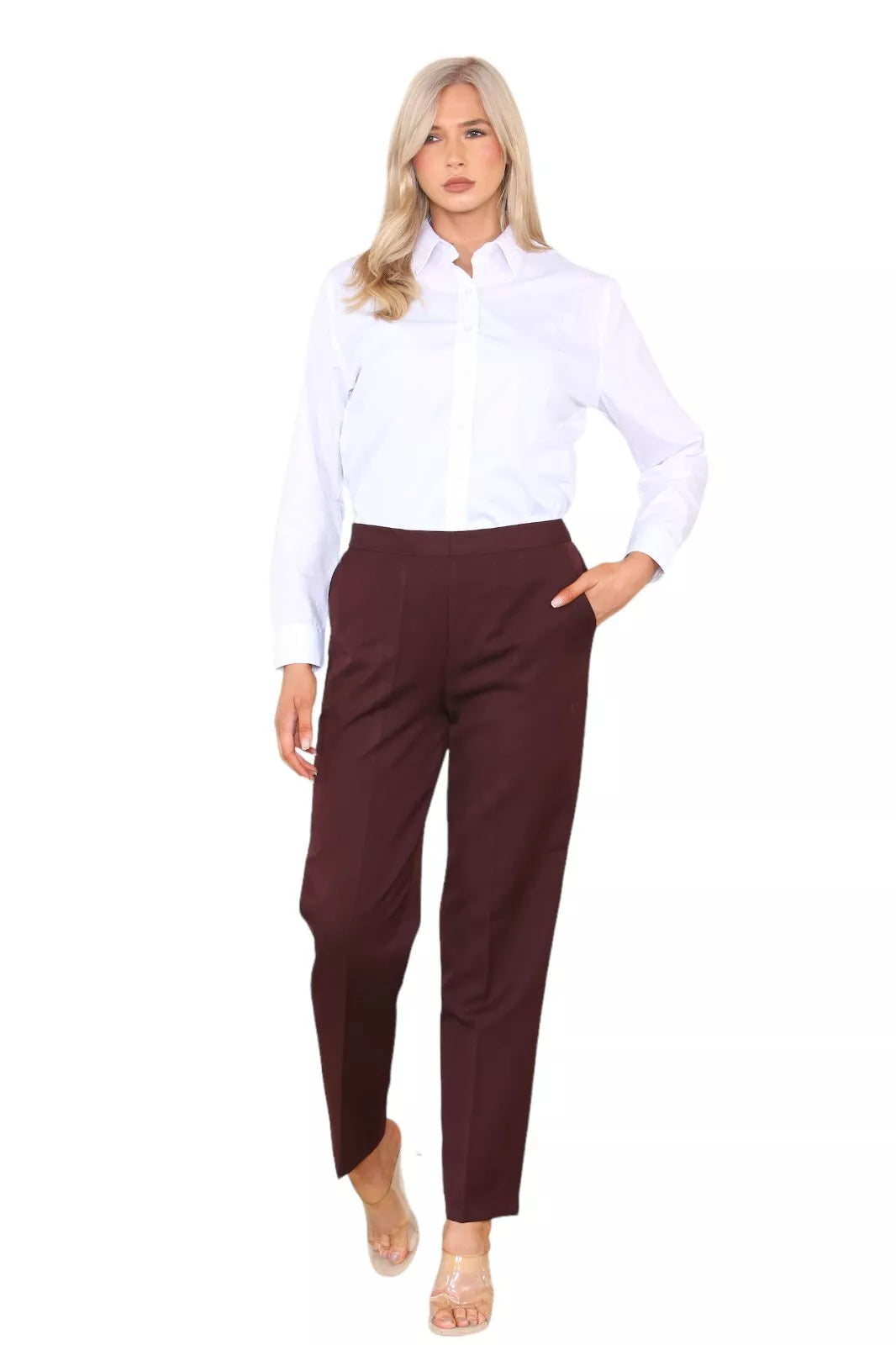 Half Elasticated Pocket Trouser Trousers WearAll