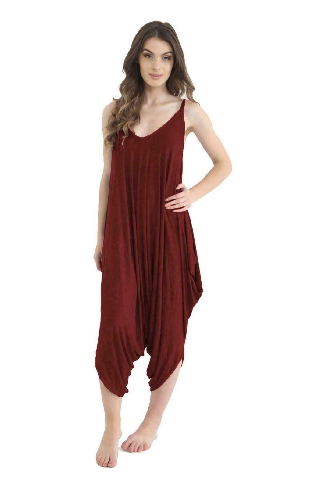 Plus harem jumpsuit online