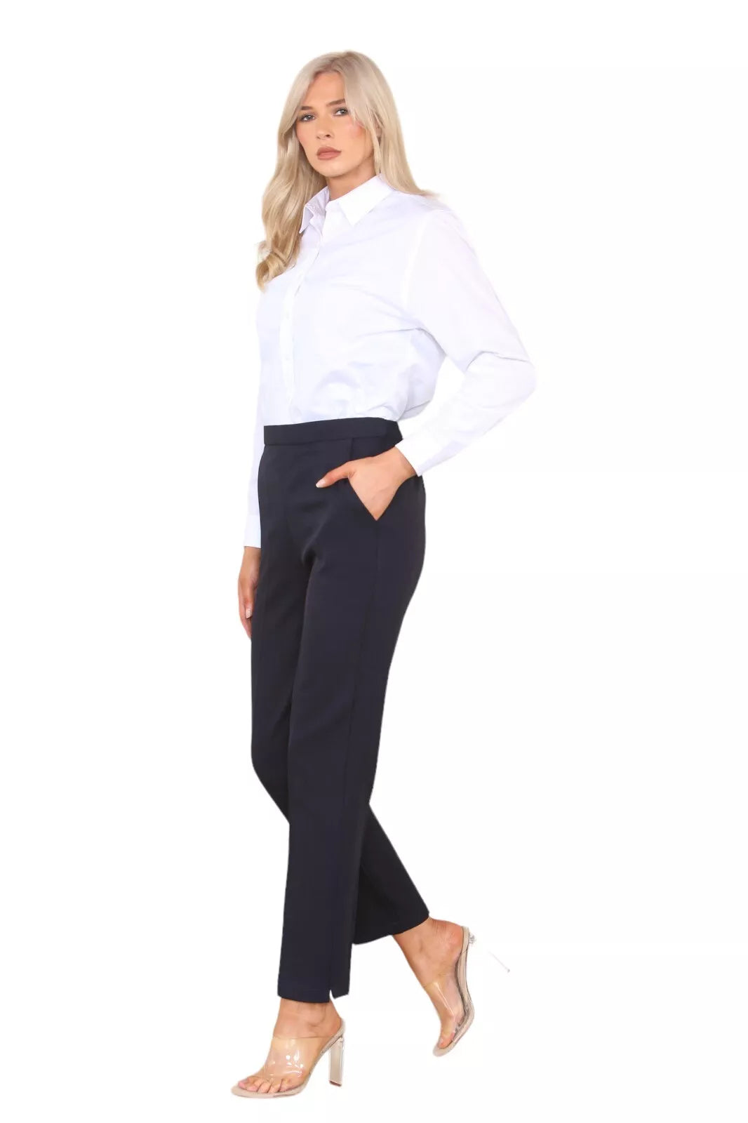 Half Elasticated Pocket Trouser Trousers WearAll