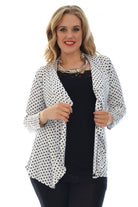 Polka Dot Spot Print Cardigan Top cardigan WearAll