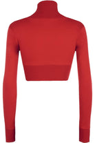 Long Sleeve Ribbed Bolero Shrug Tops WearAll