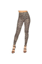 Animal Leopard Print Leggings Leggings WearAll