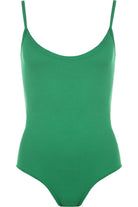 BASICS Solid Scoop Neck Bodysuit Bodysuit WearAll Jade 8-10