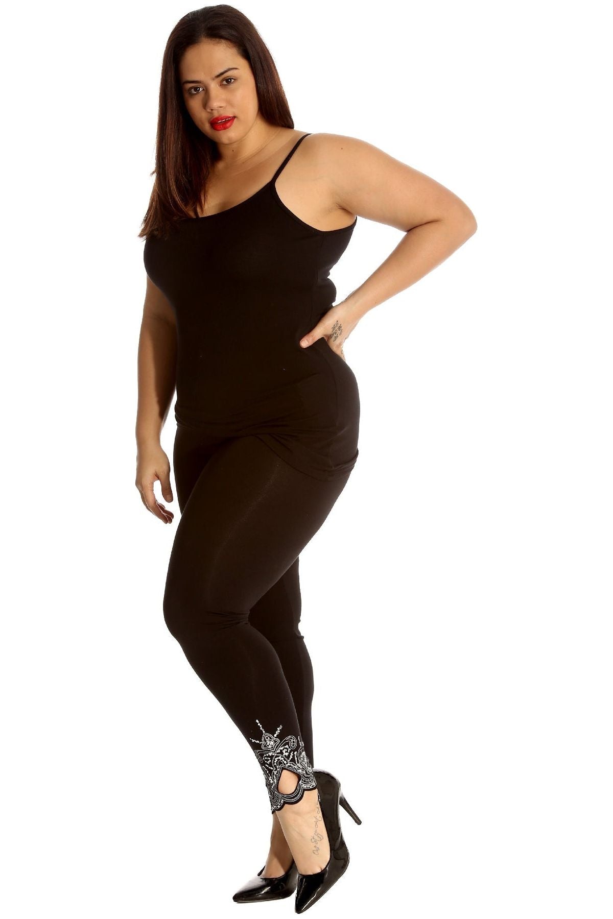 Sequin Stretch Leggings Apparel & Accessories WearAll